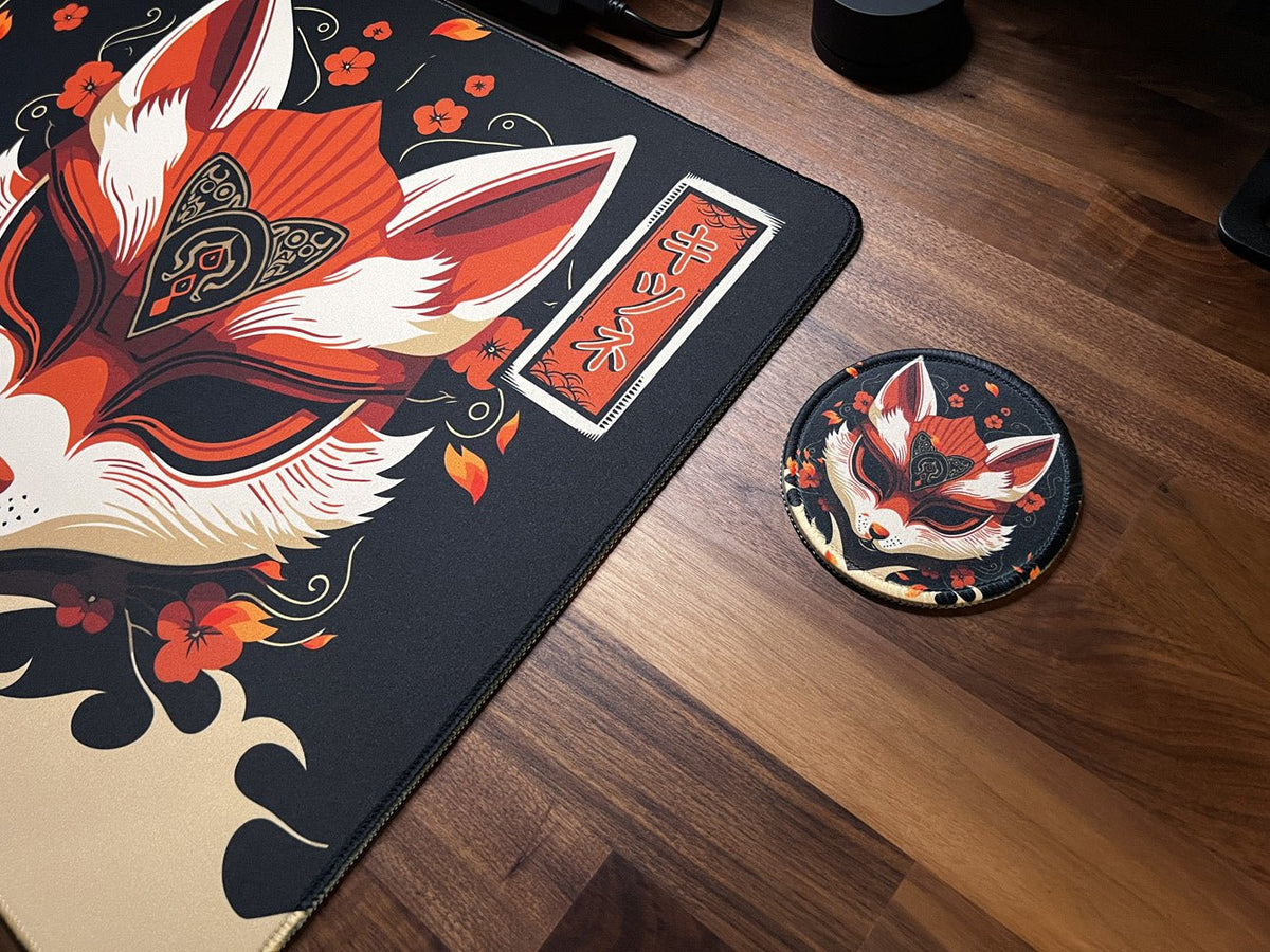 Kitsune - MacvethOS Artisan Deskmat