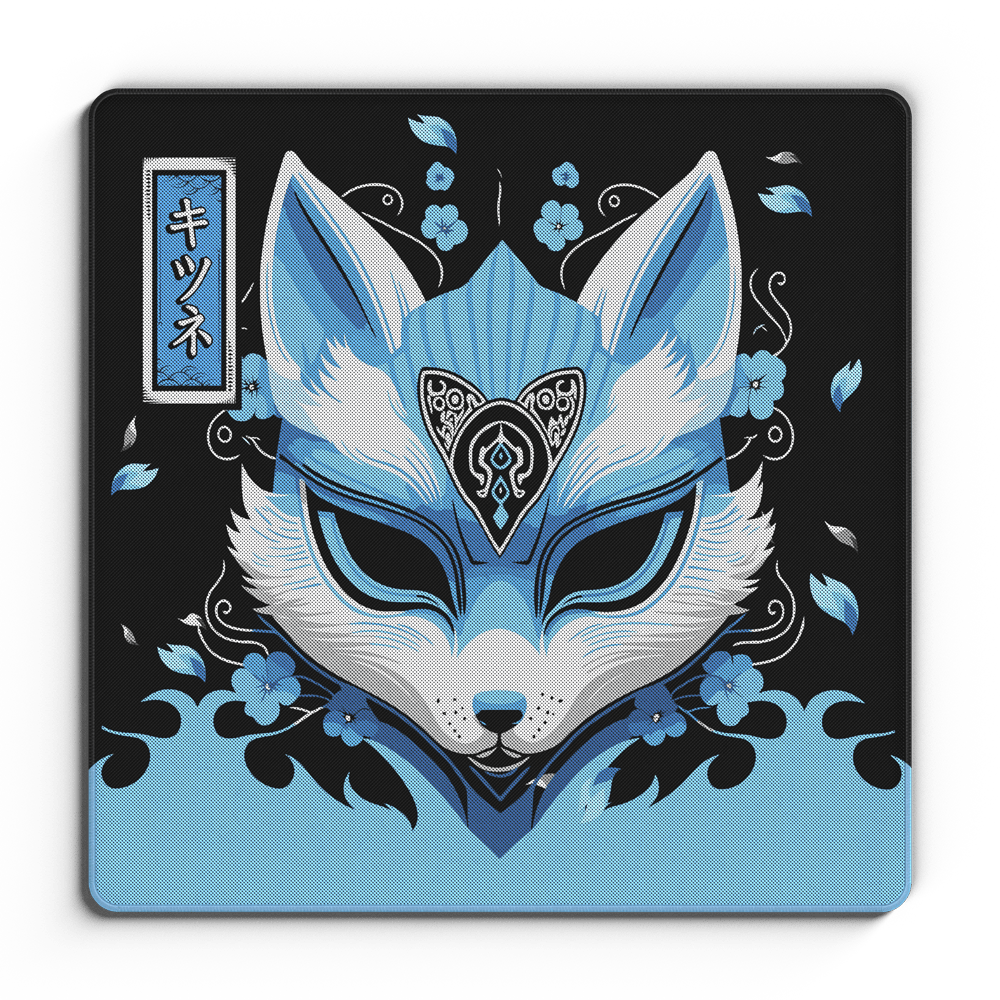 Kitsune AO - Omni Pro Deskmat - MacvethOS Artisan Deskmat