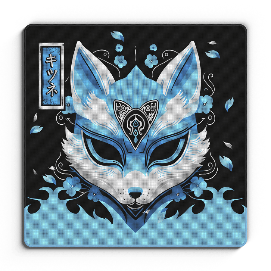 Kitsune AO - Omni Pro Deskmat - MacvethOS Artisan Deskmat