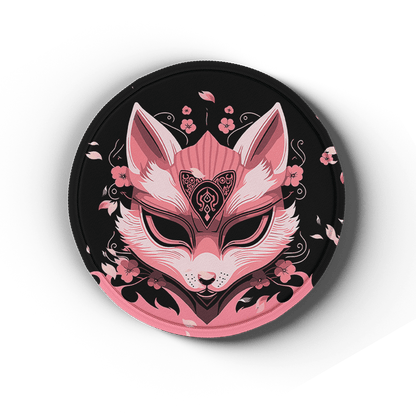 Kitsune - Artisan Coasters - MacvethOS Artisan Deskmat