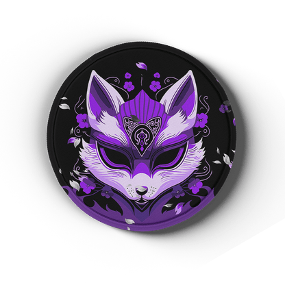 Kitsune - Artisan Coasters - MacvethOS Artisan Deskmat