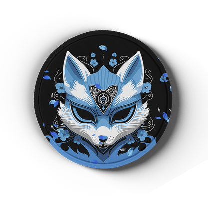 Kitsune - Artisan Coasters - MacvethOS Artisan Deskmat