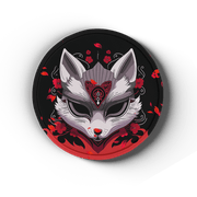 Kitsune - Artisan Coasters - MacvethOS Artisan Deskmat