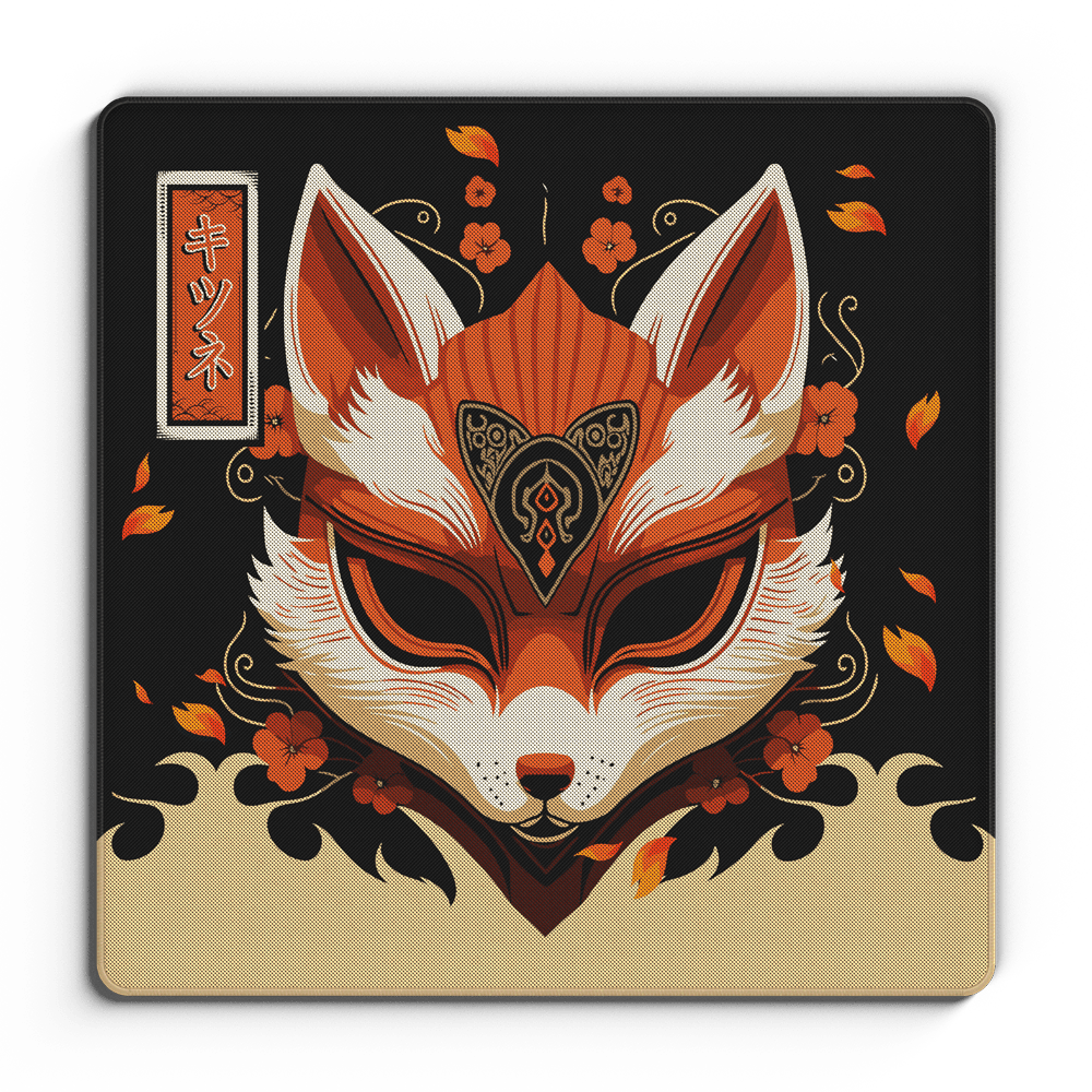 Kitsune - Omni Pro Deskmat - MacvethOS Artisan Deskmat