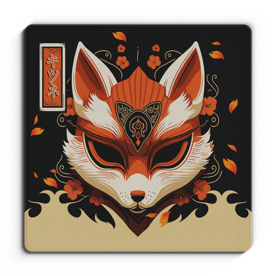 Kitsune - Omni Pro Deskmat - MacvethOS Artisan Deskmat