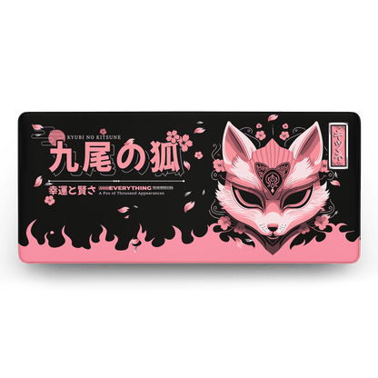 Kitsune - Pinku - MacvethOS Artisan Deskmat