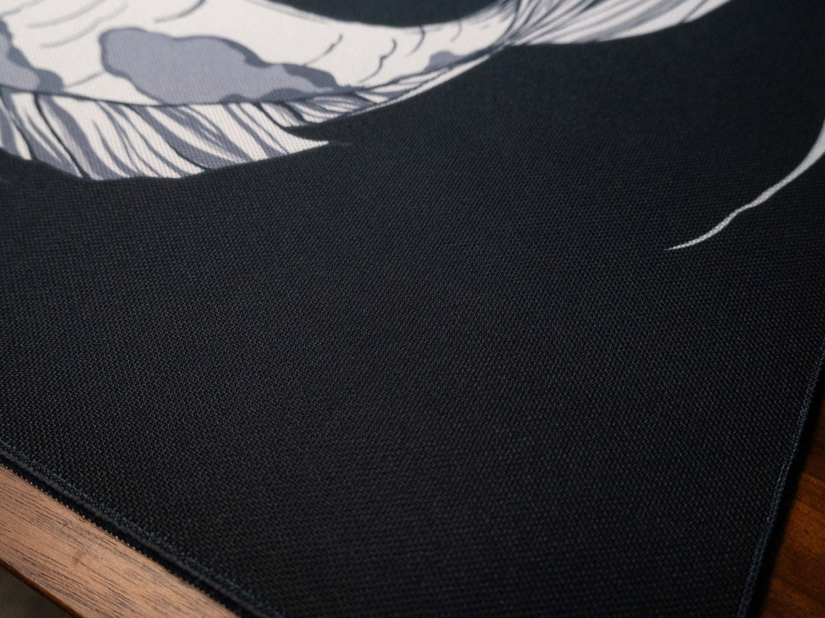 Koi Shiro - Omni Pro Deskmat - MacvethOS Artisan Deskmat