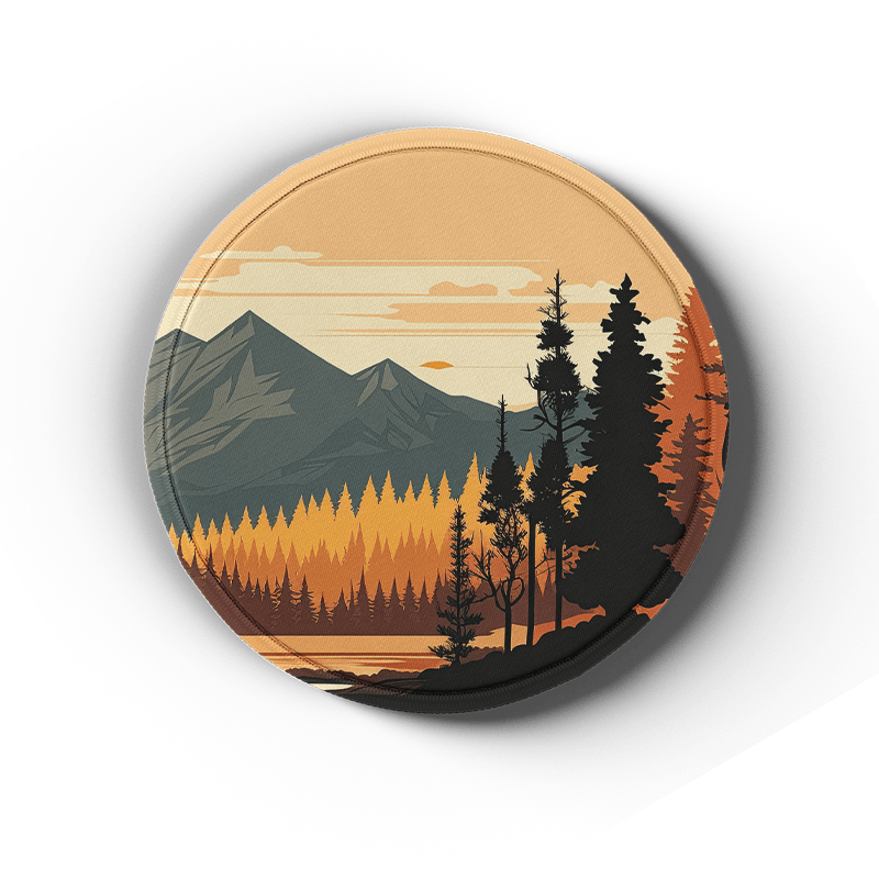 Lofi Sierra - Artisan Coasters - MacvethOS Artisan Deskmat