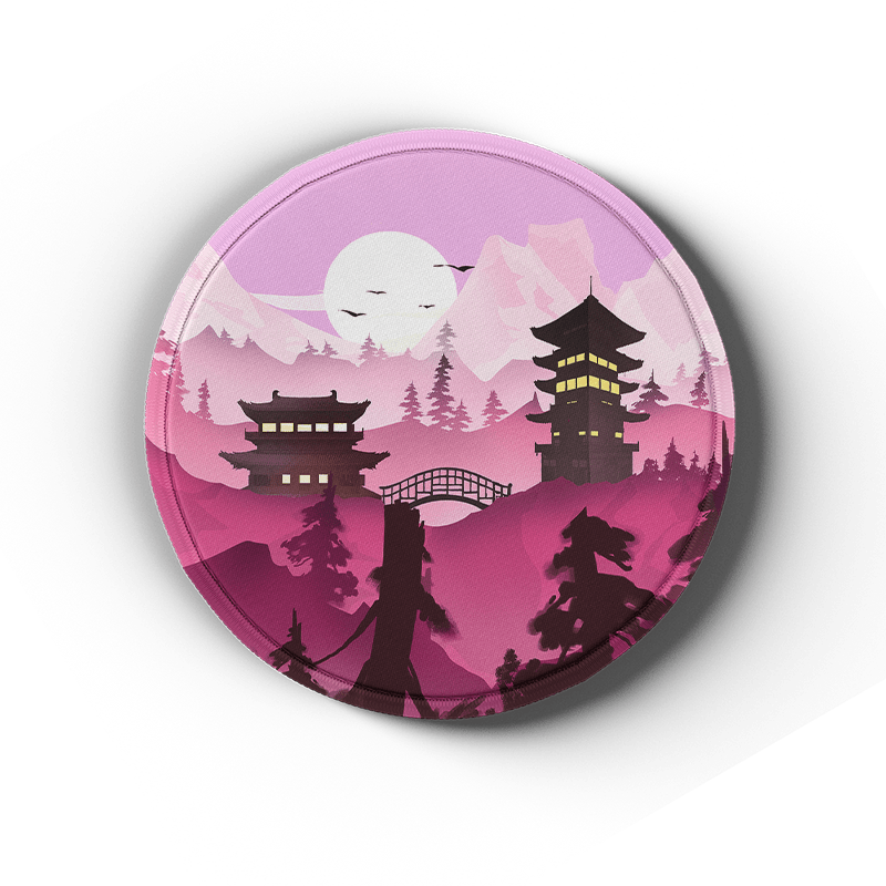Lost Temple - Artisan Coasters - MacvethOS Artisan Deskmat