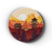 Lost Temple - Artisan Coasters - MacvethOS Artisan Deskmat