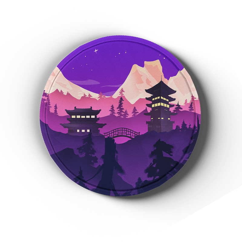 Lost Temple - Artisan Coasters - MacvethOS Artisan Deskmat