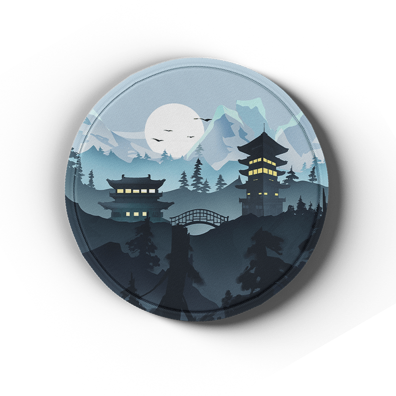 Lost Temple - Artisan Coasters - MacvethOS Artisan Deskmat