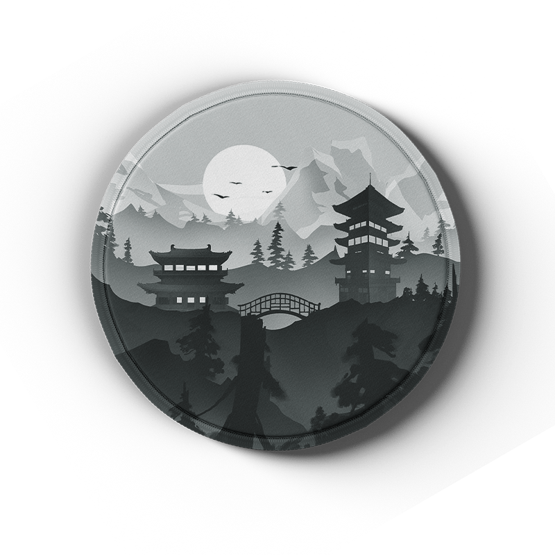 Lost Temple - Artisan Coasters - MacvethOS Artisan Deskmat