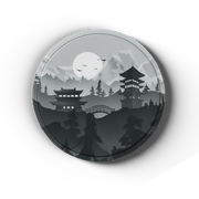 Lost Temple - Artisan Coasters - MacvethOS Artisan Deskmat