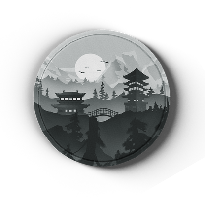 Lost Temple - Artisan Coasters - MacvethOS Artisan Deskmat