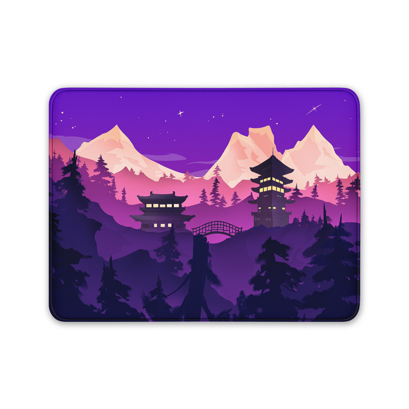 Lost Temple - Fall ( Compact ) - MacvethOS Artisan Deskmat