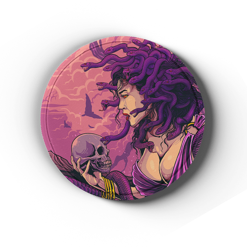 Medusa - Artisan Coasters - MacvethOS Artisan Deskmat