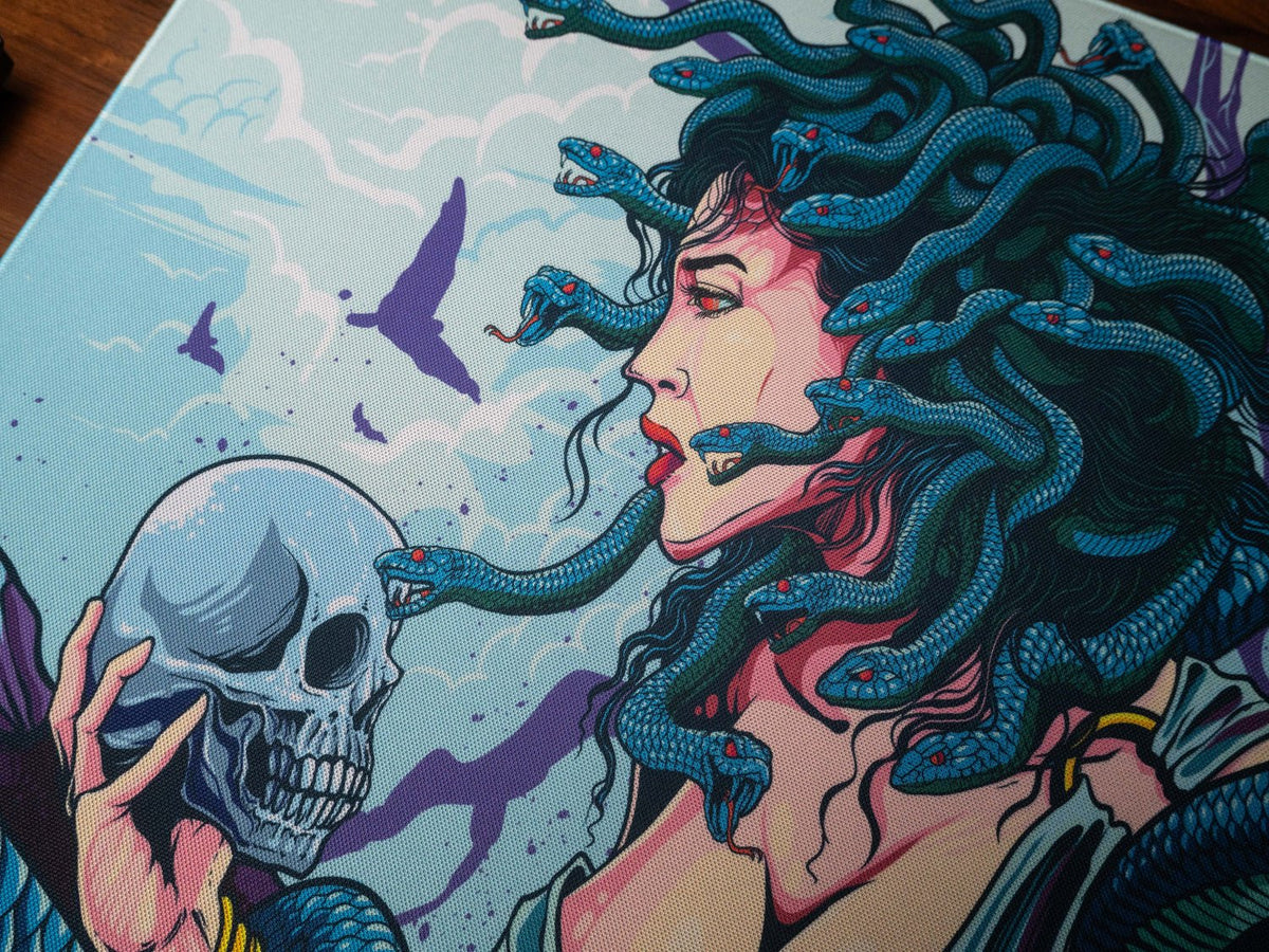 Medusa - Omni Pro Deskmat - MacvethOS Artisan Deskmat