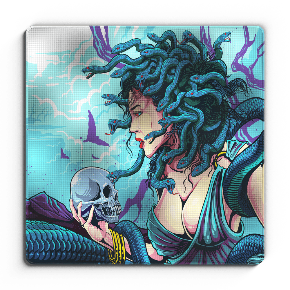 Medusa - Omni Pro Deskmat - MacvethOS Artisan Deskmat