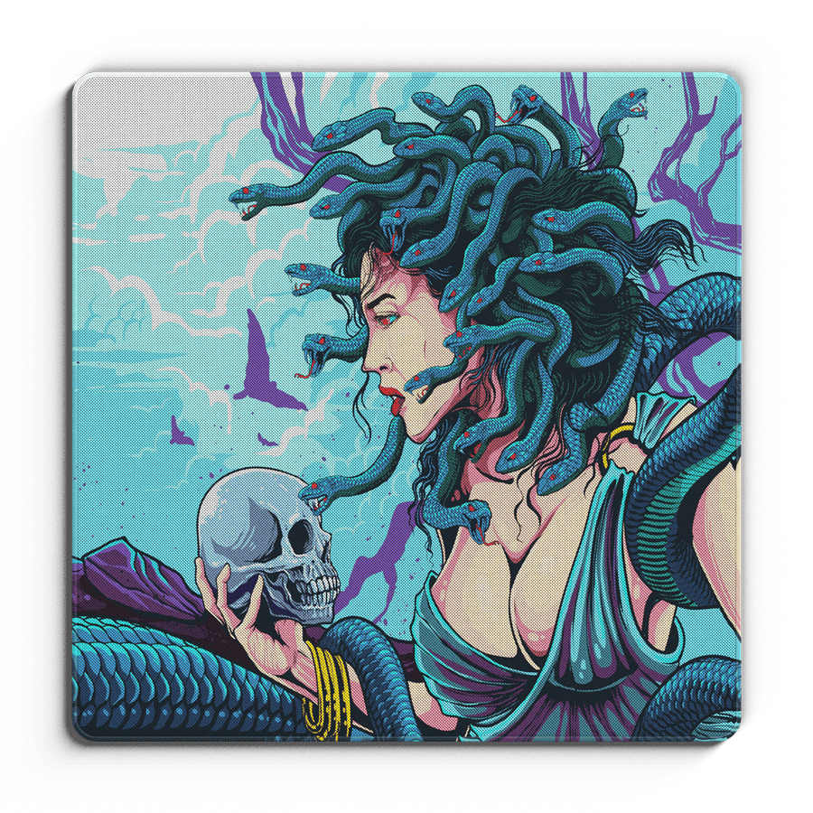 Medusa - Omni Pro Deskmat - MacvethOS Artisan Deskmat