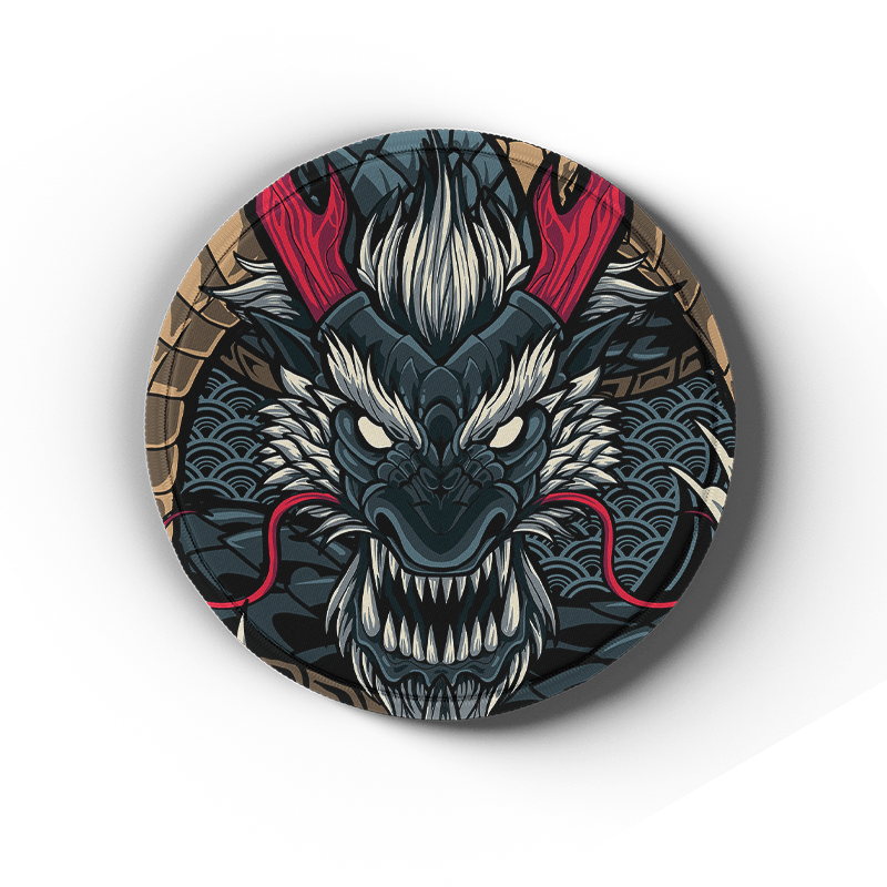 Ryujin - Artisan Coasters - MacvethOS Artisan Deskmat