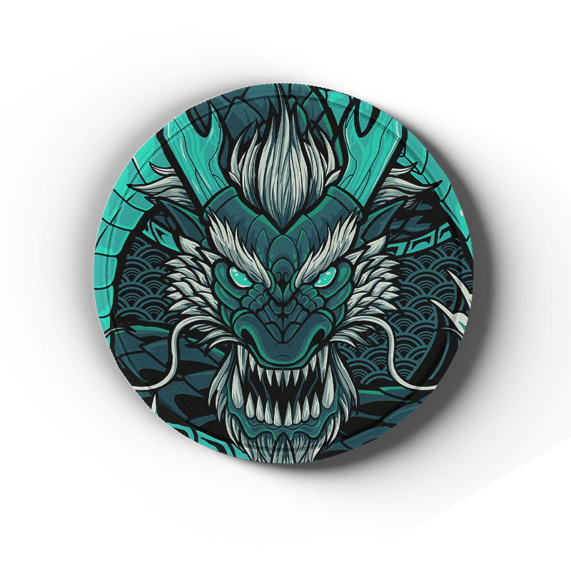 Ryujin - Artisan Coasters - MacvethOS Artisan Deskmat