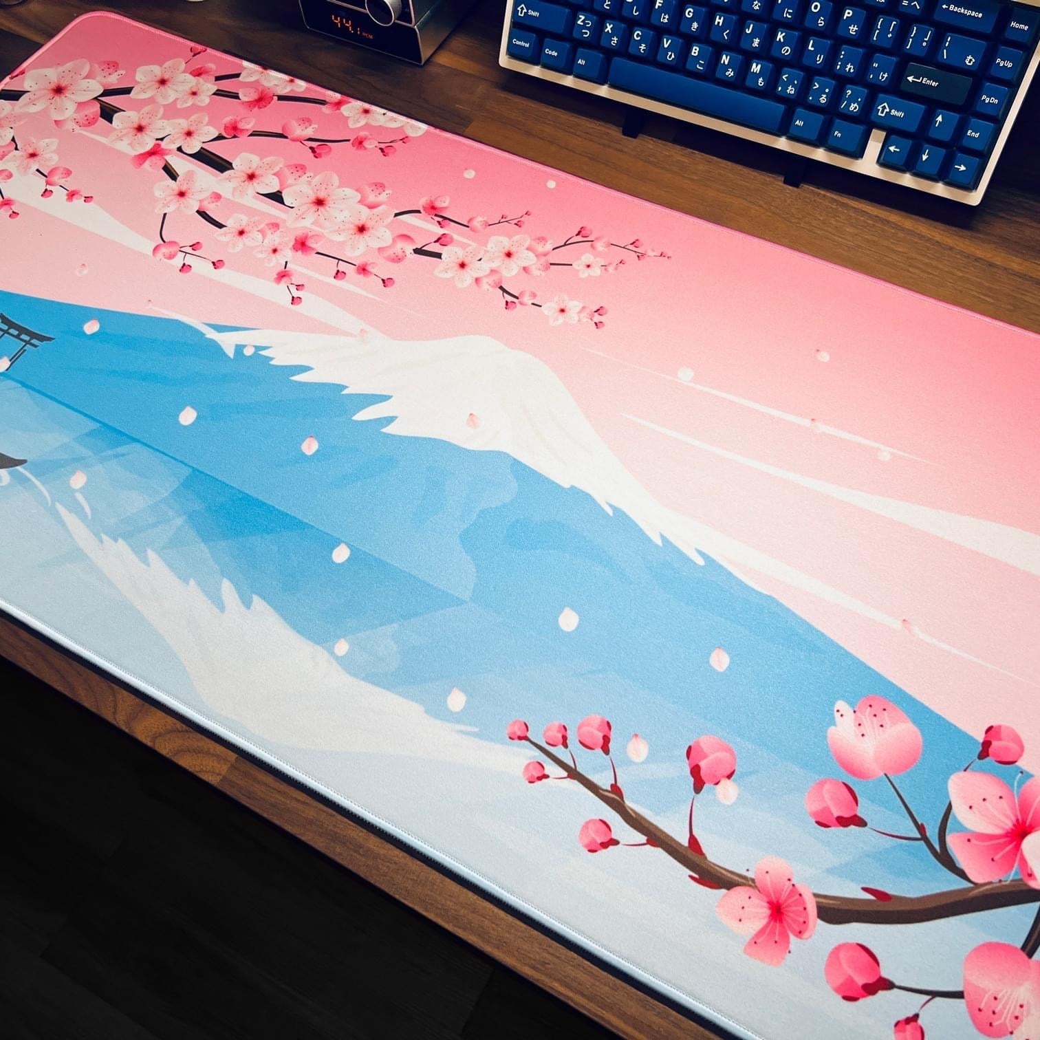 Sakura Lake - MacvethOS Artisan Deskmat