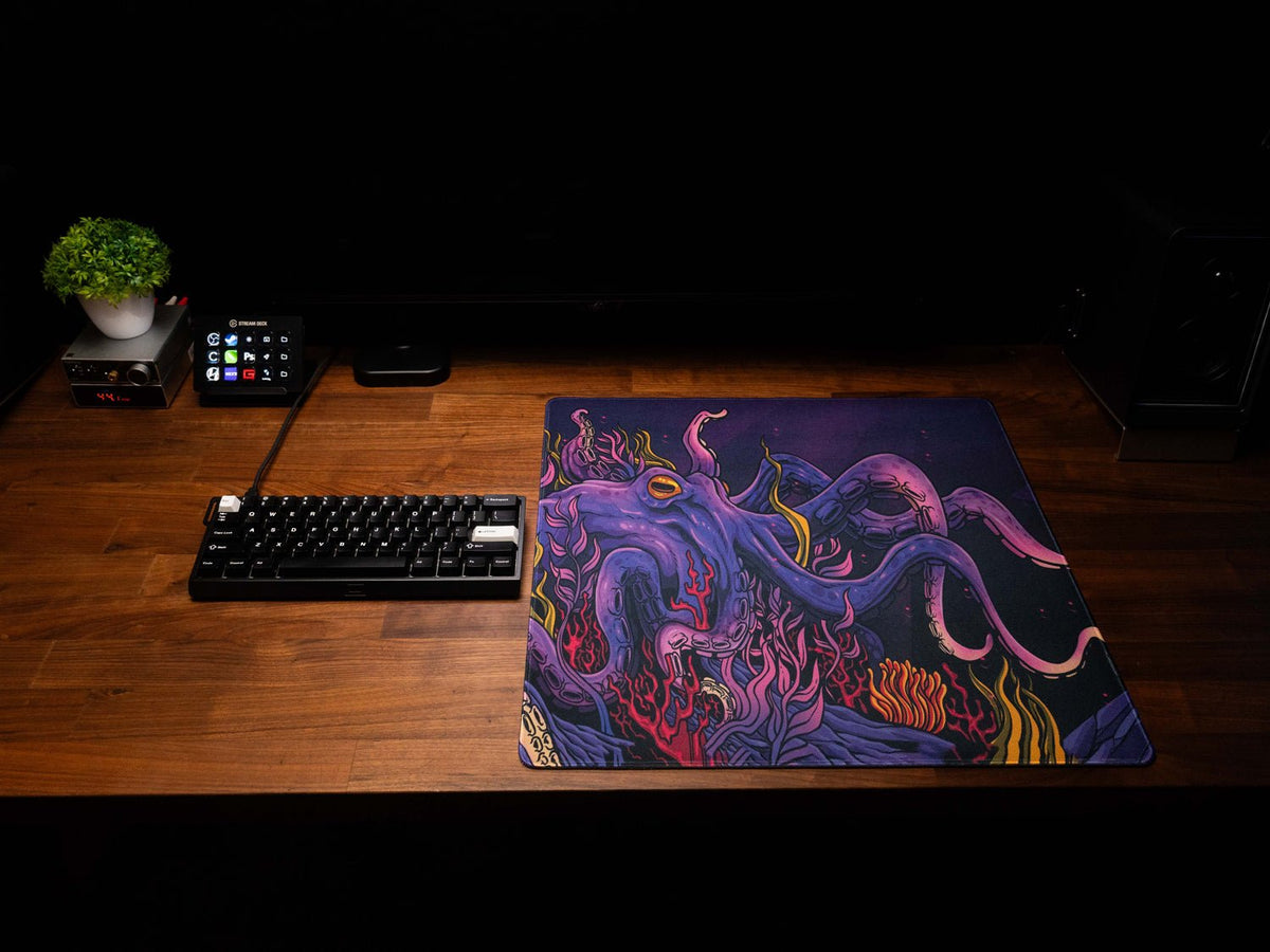 Seabeast - Omni Pro Deskmat - MacvethOS Artisan Deskmat