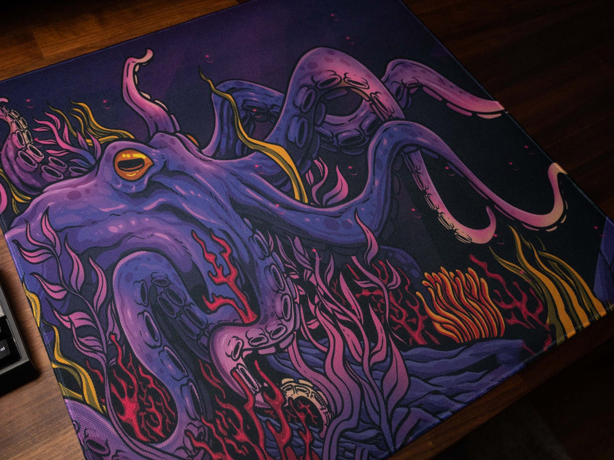 Seabeast - Omni Pro Deskmat - MacvethOS Artisan Deskmat