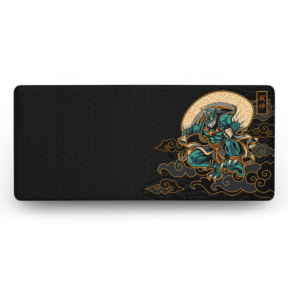 Shinto God - Fuujin - MacvethOS Artisan Deskmat