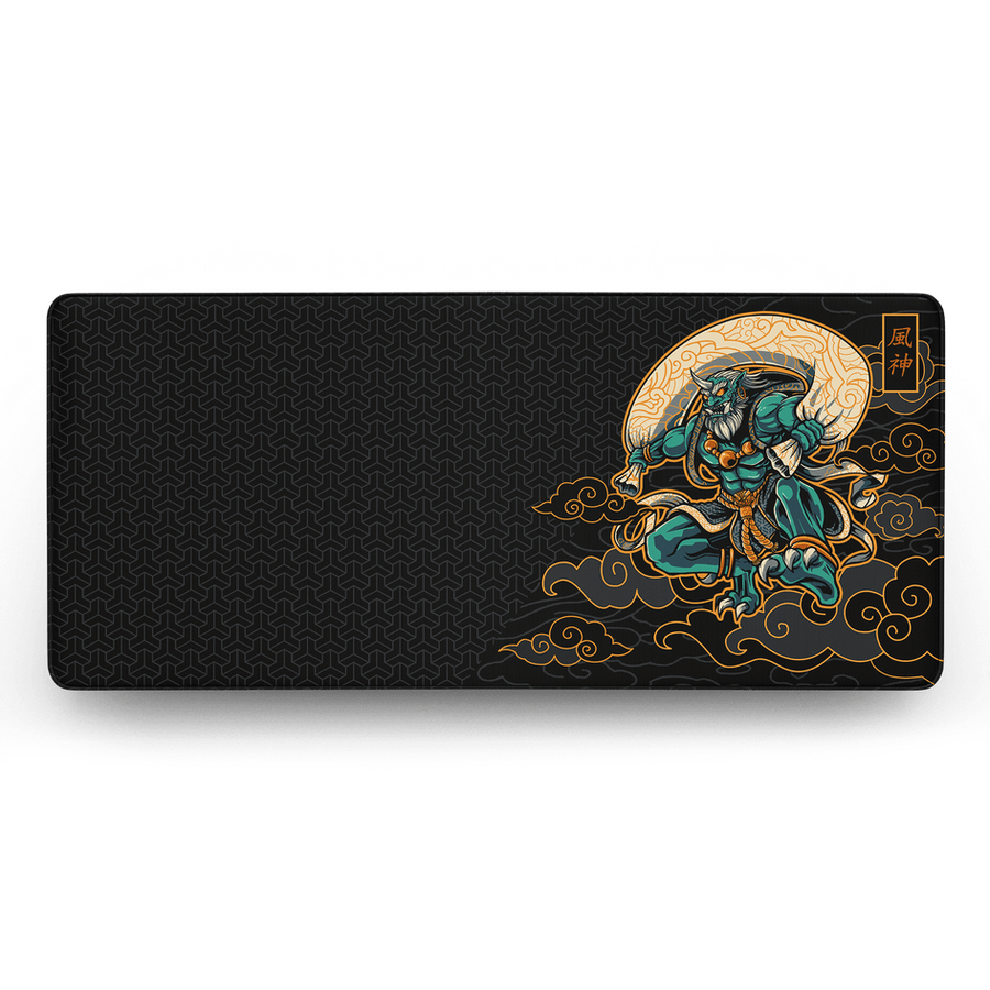 Shinto God - Fuujin - MacvethOS Artisan Deskmat