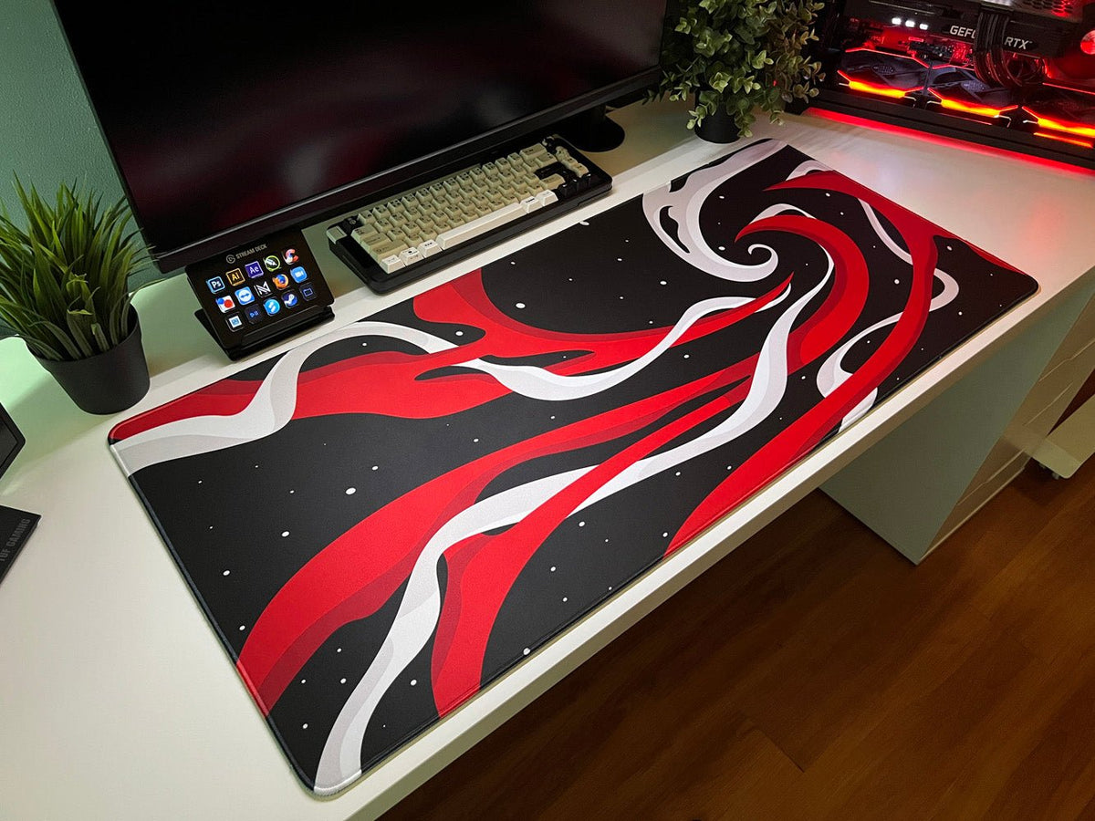 Sky Radial - Striker - MacvethOS Artisan Deskmat