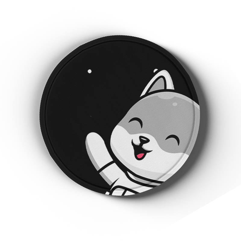 Space Kitty - Artisan Coasters - MacvethOS Artisan Deskmat