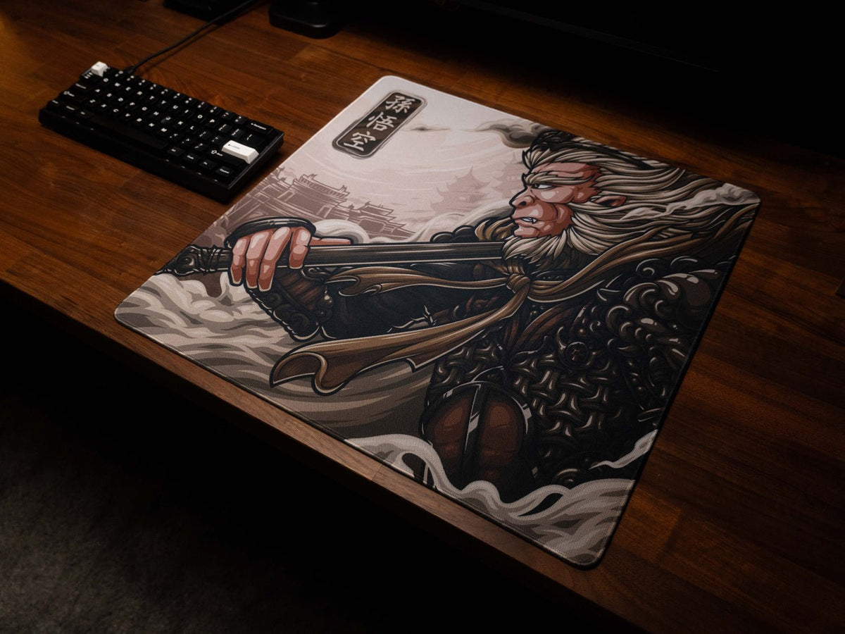Sun Wukong Earth - Omni Pro Deskmat - MacvethOS Artisan Deskmat