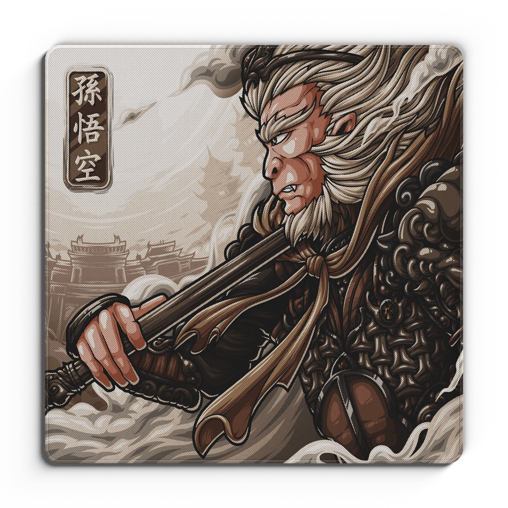 Sun Wukong Earth - Omni Pro Deskmat - MacvethOS Artisan Deskmat