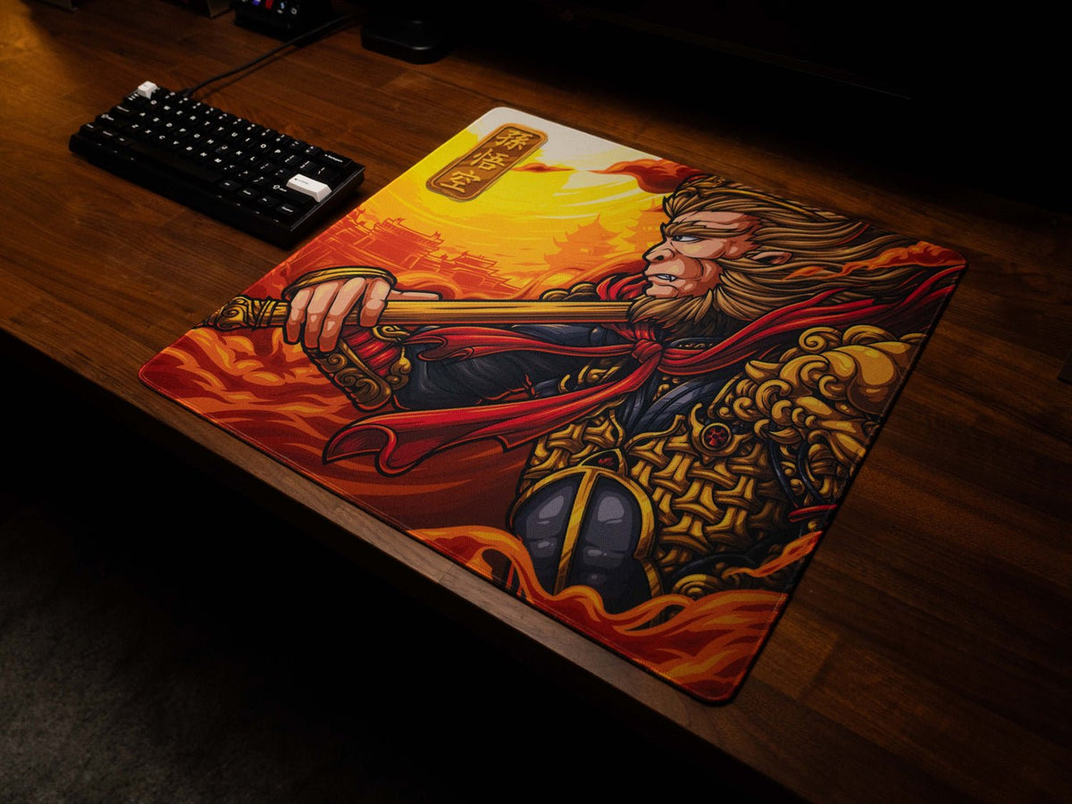 Sun Wukong Heaven - Omni Pro Deskmat - MacvethOS Artisan Deskmat