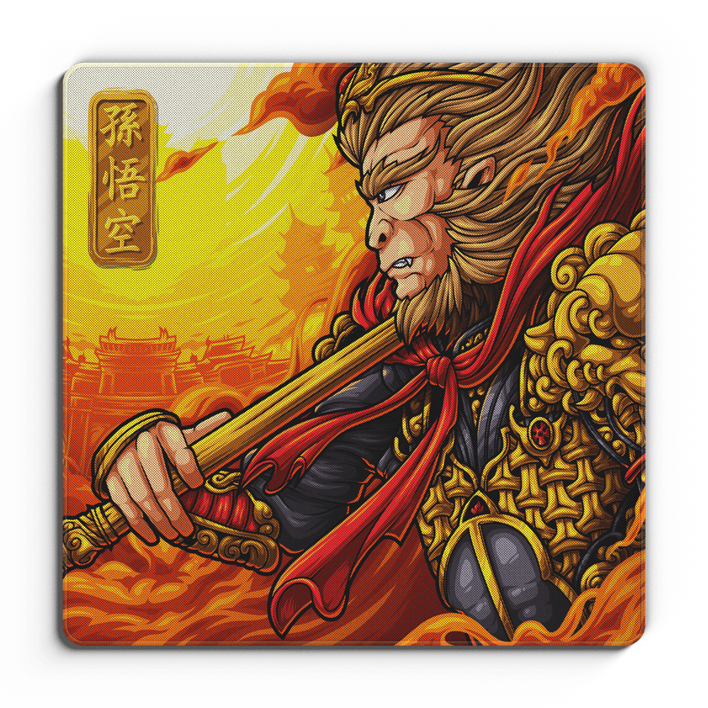 Sun Wukong Heaven - Omni Pro Deskmat - MacvethOS Artisan Deskmat