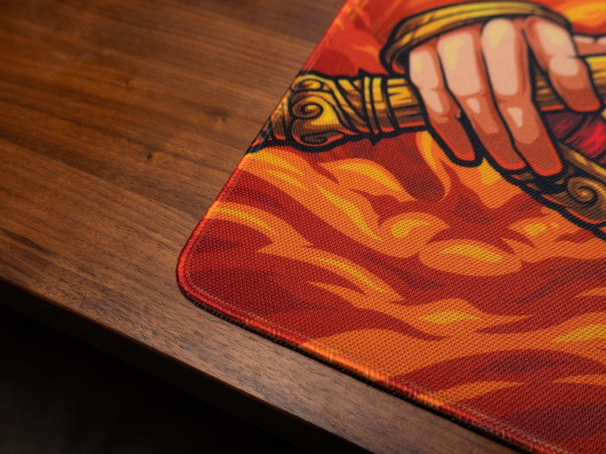 Sun Wukong Heaven - Omni Pro Deskmat - MacvethOS Artisan Deskmat