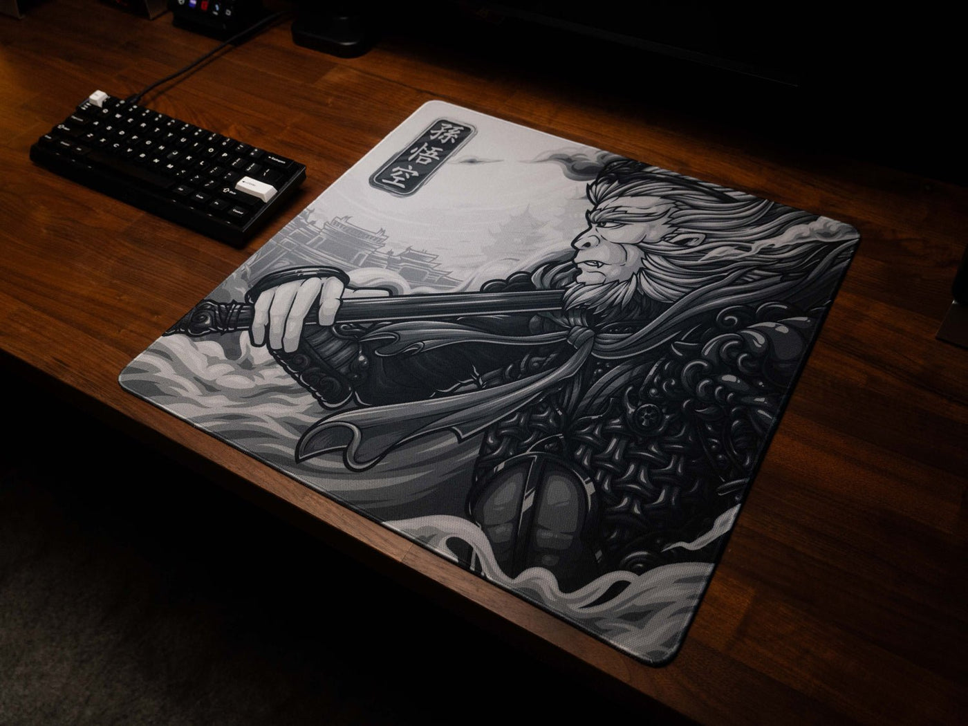 Sun Wukong Stone - Omni Pro Deskmat - MacvethOS Artisan Deskmat