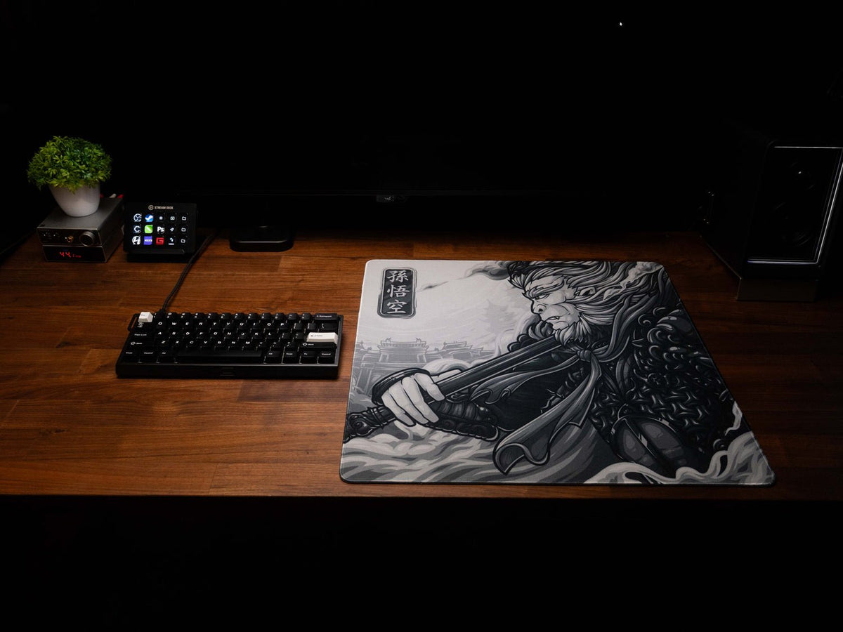 Sun Wukong Stone - Omni Pro Deskmat - MacvethOS Artisan Deskmat