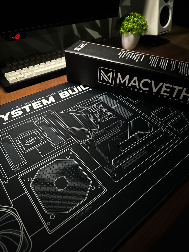 System Build - ( Blue Team ) - MacvethOS Artisan Deskmat