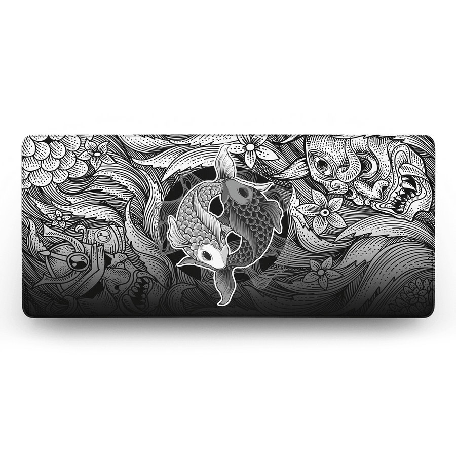 Taiji White - MacvethOS Artisan Deskmat