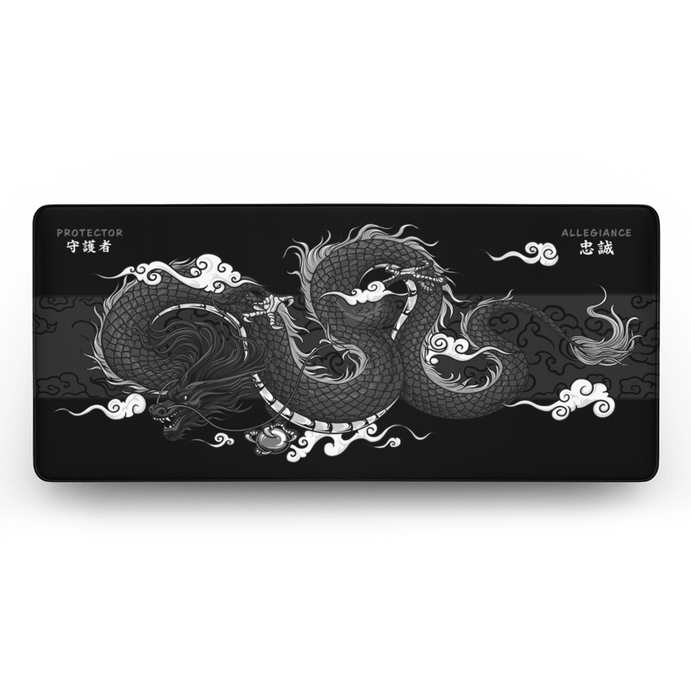 Vanguard - BW - MacvethOS Artisan Deskmat