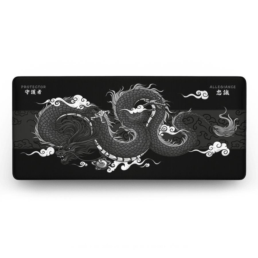Vanguard - BW - MacvethOS Artisan Deskmat