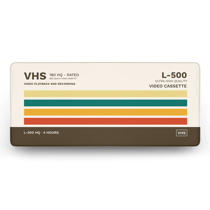 VideoTape - MacvethOS Artisan Deskmat