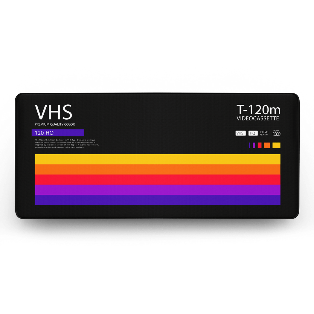 VideoTape - MacvethOS Artisan Deskmat